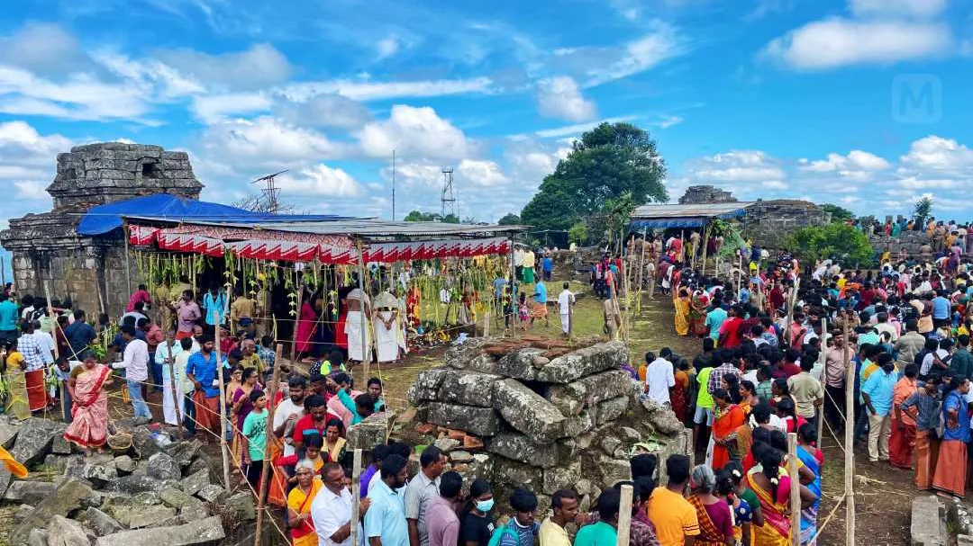 Kerala temple festival celebration in Idukki mountains