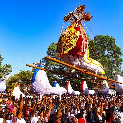 Manappullikavu Bhagavathy temple festival procession Palakkad