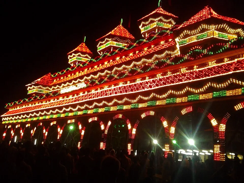 Manapullikavu Vela festival at Manapullikavu Bhagavathy Temple Palakkad Kerala