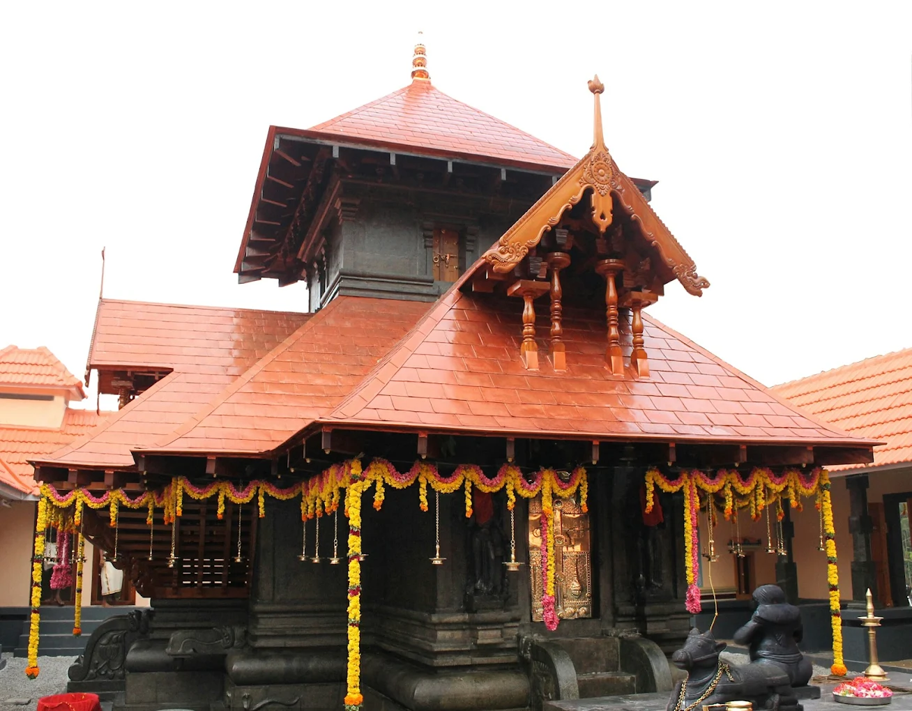 Ashtabandha Navikaranam and Kalasha Abhishekam at Chempakamangalam Sree Bhadrakali Temple Thiruvananthapuram Kerala temple ritual renovation ceremony